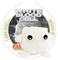 GIANT Microbes (Riesenmikroben) Plüsch Schlüsselanhänger: White Blood Cell / Weißes Blutkörperchen (Leukozyt) - 1