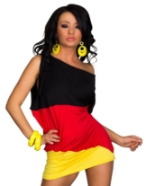 EM 2016 Mini kleid Deutschland