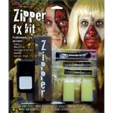 Fantastic Horror Zipper Face - Haut Reißverschluss -