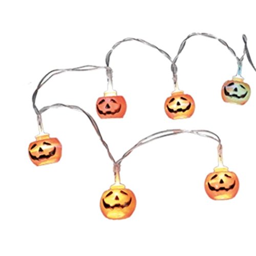 Kürbis Lichterkette - Halloween Partybeleuchtung Halloween -