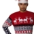 Unisex Herren 70er Jahre Retro Weihnachten Strickjacke StrickPullover - 