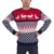 Unisex Herren 70er Jahre Retro Weihnachten Strickjacke StrickPullover -