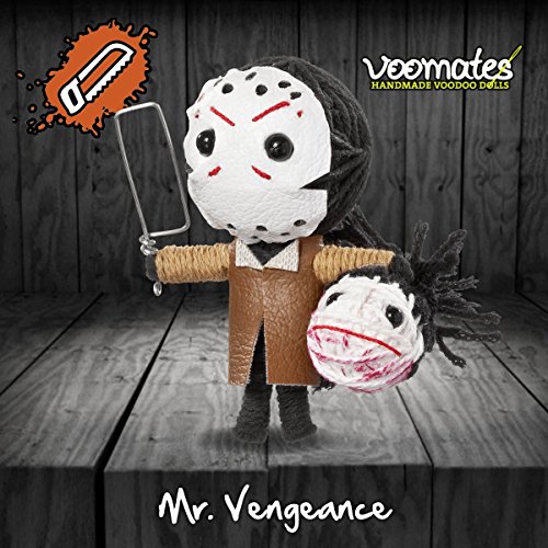 Voomates String Doll Voodoo-Puppen - handgemachte Sorgen-Püppchen Fingerpuppen - Die Handpuppen mit 81 Modelle - Mr. Vengeance (Kopfloser Reiter) -